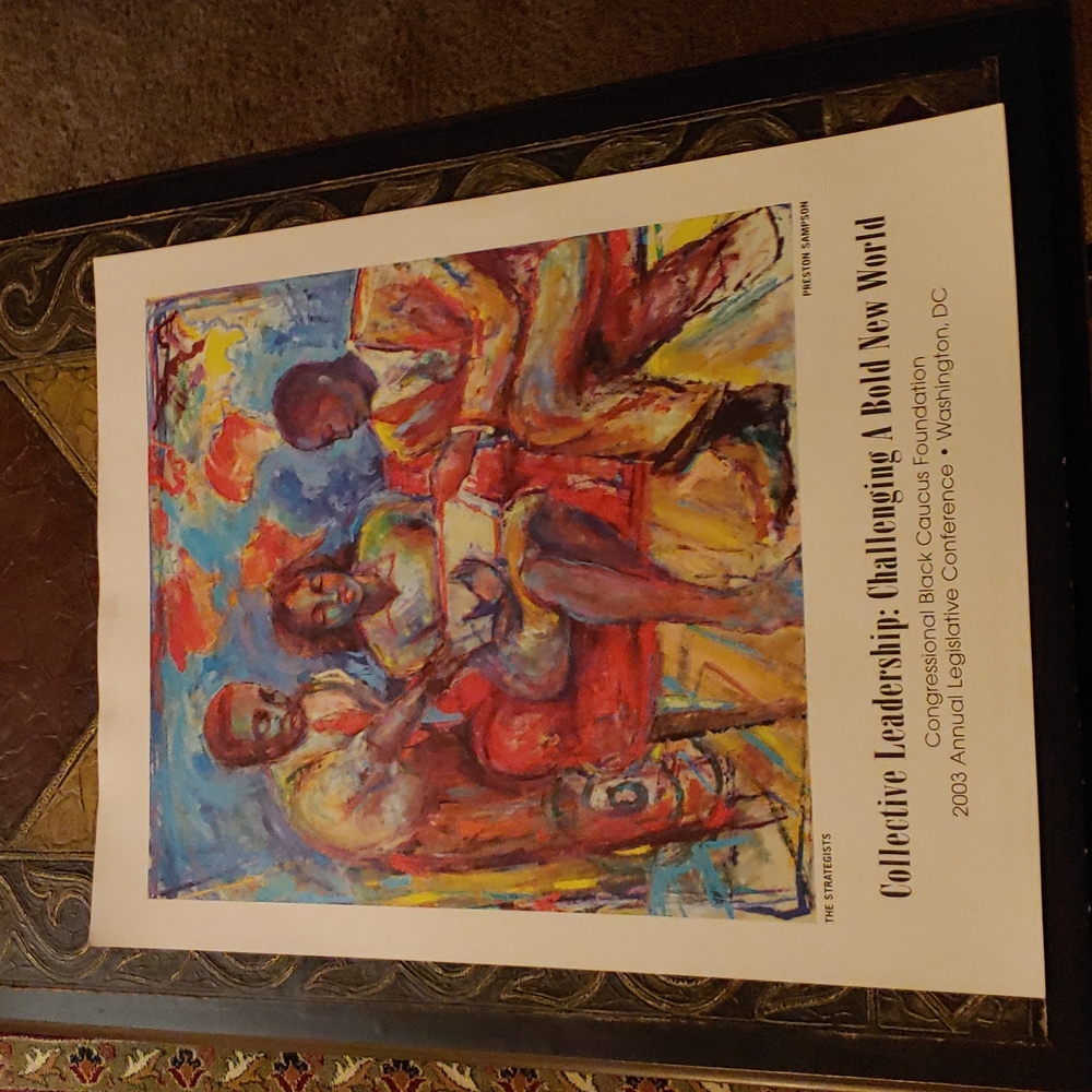 African American artist fine art print.